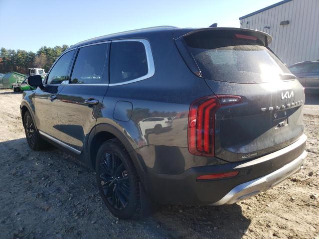 5XYP54HC9NG272022 - 2022 KIA TELLURIDE GRAY photo 3