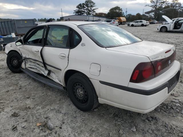 2G1WF55K639215062 - 2003 CHEVROLET IMPALA WHITE photo 3