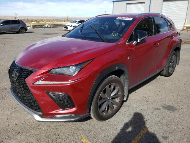 JTJSARBZ8M2200833 - 2021 LEXUS NX 300 BAS 红色 照片 2