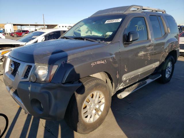 5N1AN0NU6FN663467 - 2015 NISSAN XTERRA X GRAY photo 1