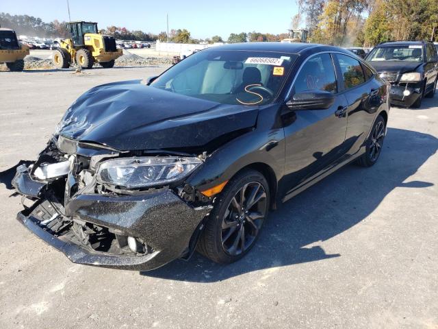 19XFC2F81ME200358 - 2021 HONDA CIVIC SPOR 黑色 照片 2