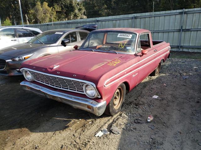 4H27U215991 - 1965 FORD RANCHERO RED photo 2