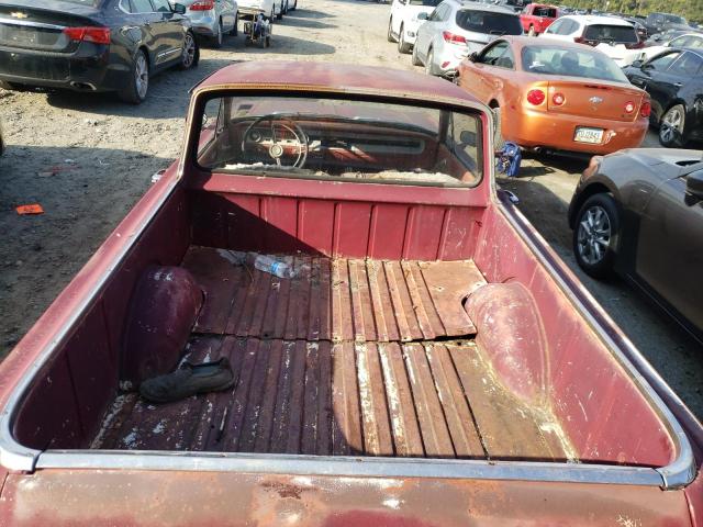 4H27U215991 - 1965 FORD RANCHERO RED photo 6