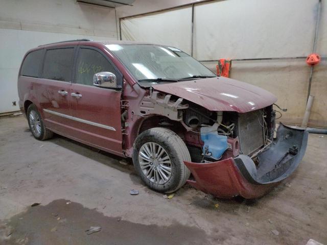 2C4RC1CG5DR571833 - 2013 CHRYSLER TOWN & COU MAROON photo 1