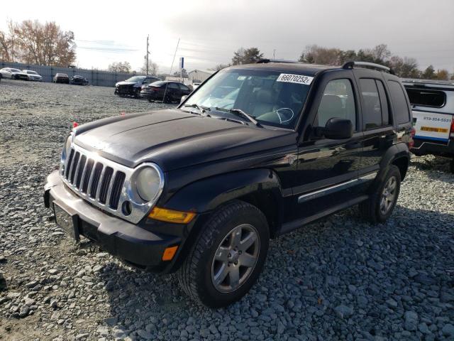 1J8GL58K36W266023 - 2006 JEEP LIBERTY LI BLACK photo 2