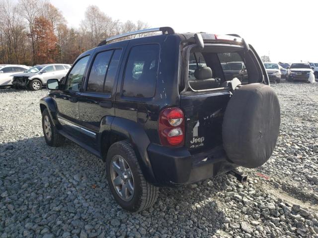 1J8GL58K36W266023 - 2006 JEEP LIBERTY LI BLACK photo 3