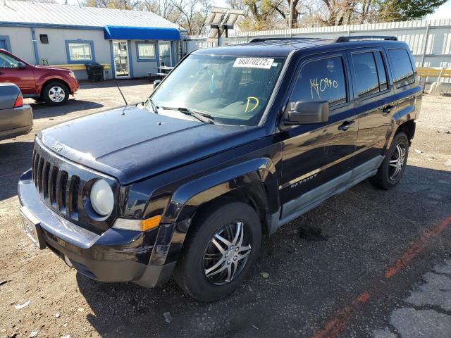 1J4NF1GB8BD156729 - 2011 JEEP PATRIOT SP BLUE photo 2