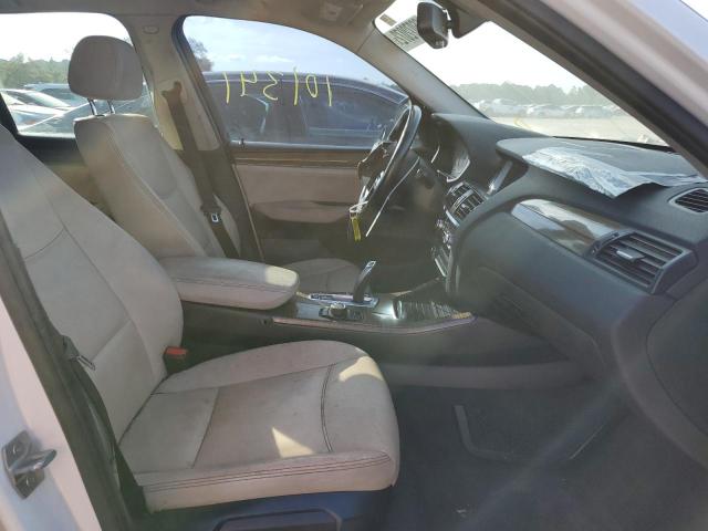 5UXWZ7C59F0F76115 - 2015 BMW X3 SDRIVE2 WHITE photo 5