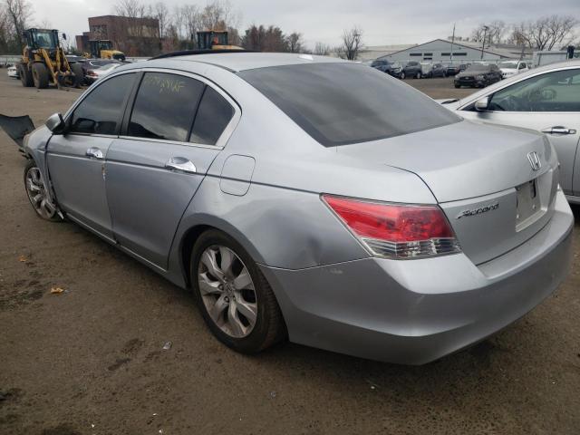 1HGCP36888A082414 - 2008 HONDA ACCORD EXL SILVER photo 3