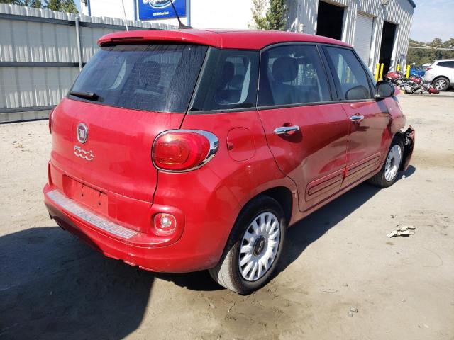 ZFBCFAAH0FZ031469 - 2015 FIAT 500L POP RED photo 4