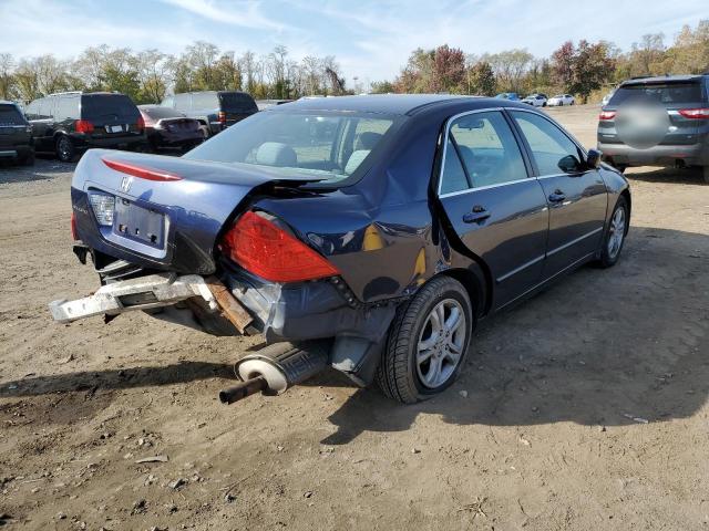 1HGCM56347A224121 - 2007 HONDA ACCORD SE BLUE photo 4