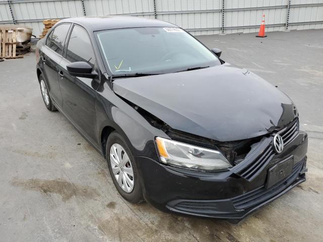 3VW2K7AJ4DM252398 - 2013 VOLKSWAGEN JETTA BASE BLACK photo 1