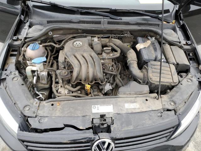 3VW2K7AJ4DM252398 - 2013 VOLKSWAGEN JETTA BASE BLACK photo 7