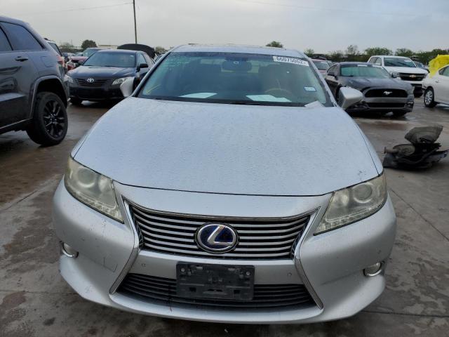 JTHBW1GG4D2004691 - 2013 LEXUS ES 300H SILVER photo 5