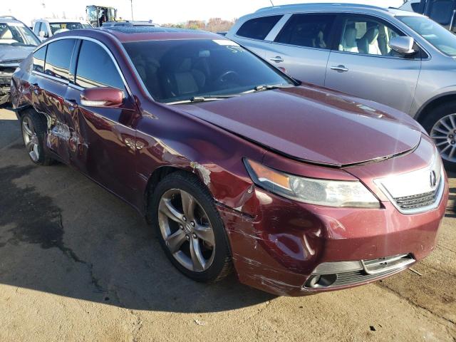 19UUA9F57EA001610 - 2014 ACURA TL TECH MAROON photo 1