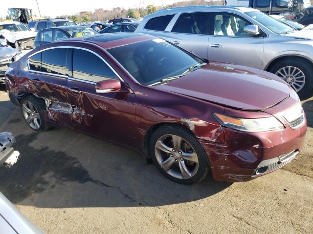 19UUA9F57EA001610 - 2014 ACURA TL TECH MAROON photo 9