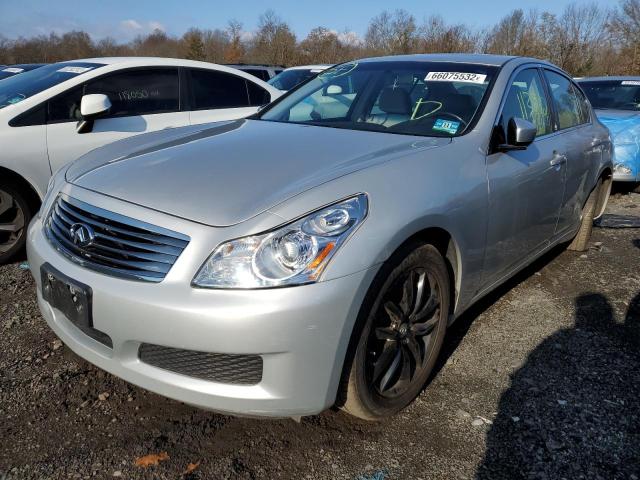 JNKCV61F39M360291 - 2009 INFINITI G37 SILVER photo 2