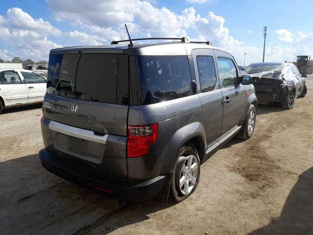 5J6YH1H77BL001192 - 2011 HONDA ELEMENT EX GRAY photo 4