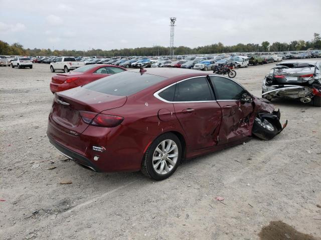 1C3CCCCG8FN600229 - 2015 CHRYSLER 200 C BURGUNDY photo 4