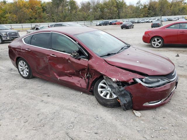 1C3CCCCG8FN600229 - 2015 CHRYSLER 200 C BURGUNDY photo 9