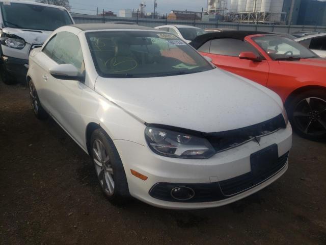 WVWBW7AH0CV004125 - 2012 VOLKSWAGEN EOS KOMFOR WHITE photo 1