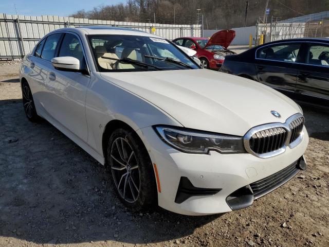 3MW5R7J54K8A05206 - 2019 BMW 330XI WHITE photo 1