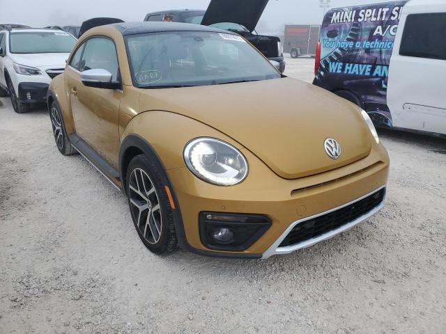 3VWS07ATXGM622880 - 2016 VOLKSWAGEN BEETLE DUN GOLD photo 1