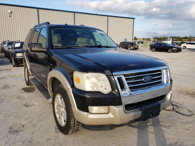 1FMEU64E77UB46736 - 2007 FORD EXPLORER E BLACK photo 1