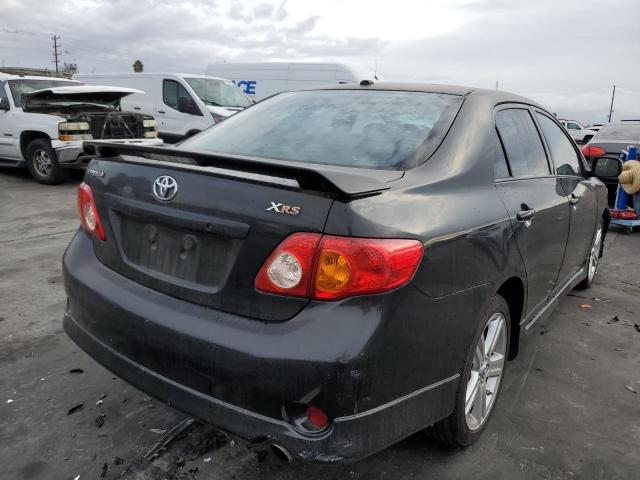 1NXBE40E09Z100596 - 2009 TOYOTA COROLLA XR 黑色 照片 4