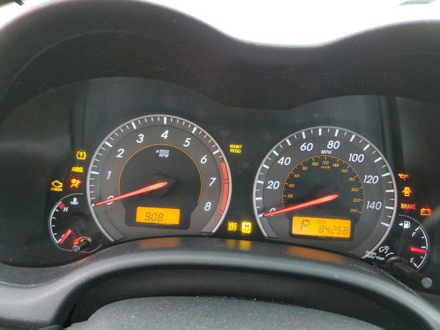 1NXBE40E09Z100596 - 2009 TOYOTA COROLLA XR 黑色 照片 8