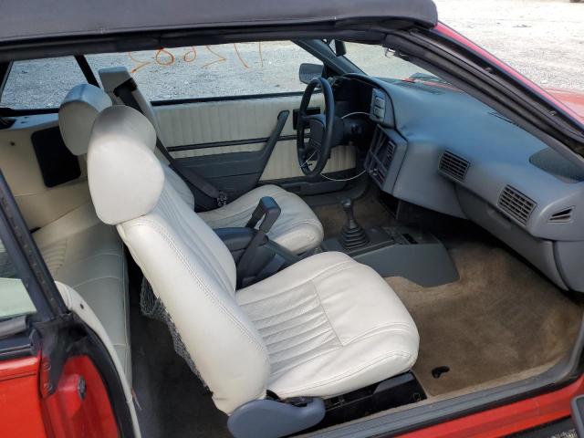 1G2JB34T6M7531533 - 1991 PONTIAC SUNBIRD LE RED photo 5