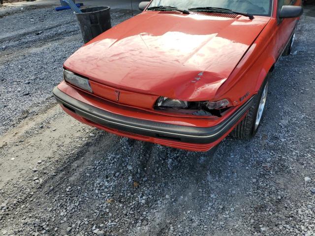 1G2JB34T6M7531533 - 1991 PONTIAC SUNBIRD LE RED photo 9