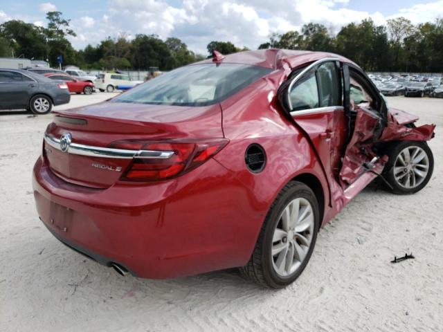 2G4GK5EX6E9206072 - 2014 BUICK REGAL RED photo 4