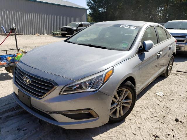 5NPE24AA1FH128628 - 2015 HYUNDAI SONATA ECO SILVER photo 2