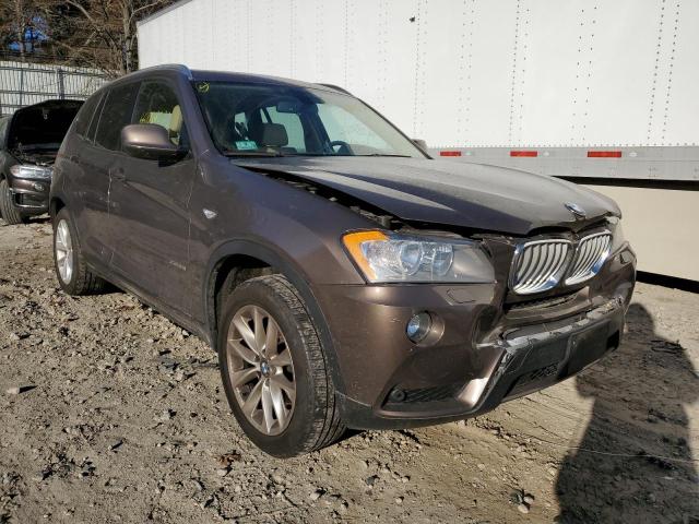 5UXWX9C54E0D28225 - 2014 BMW X3 XDRIVE2 BROWN photo 1