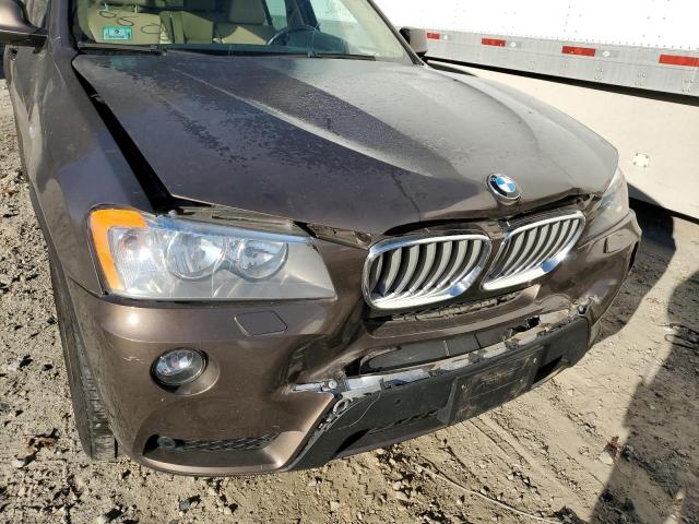 5UXWX9C54E0D28225 - 2014 BMW X3 XDRIVE2 BROWN photo 9