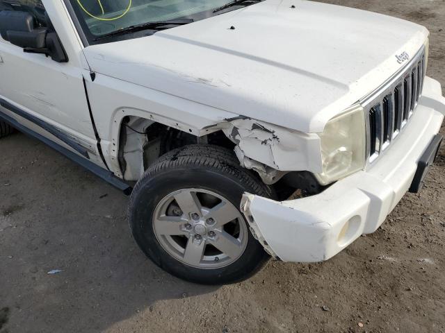 1J8HG48P47C564873 - 2007 JEEP COMMANDER 白色 照片 9