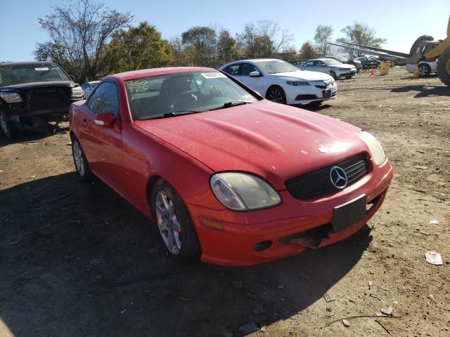 WDBKK49FX3F274095 - 2003 MERCEDES-BENZ SLK 230 KO RED photo 1