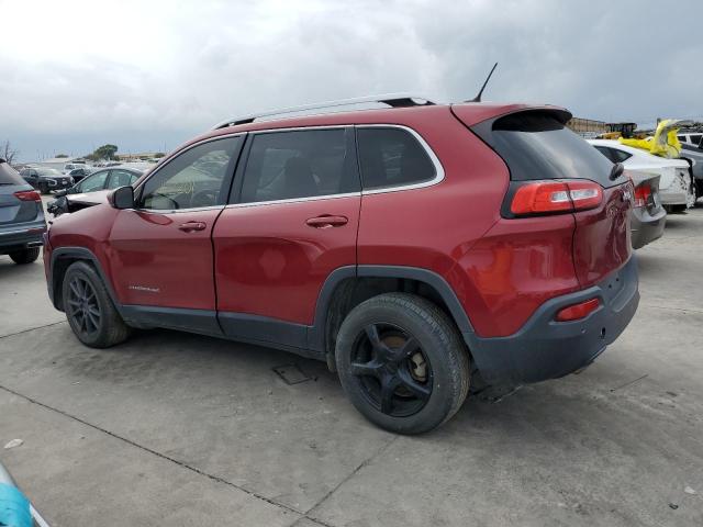 1C4PJLCB2HW559701 - 2017 JEEP CHEROKEE L RED photo 2