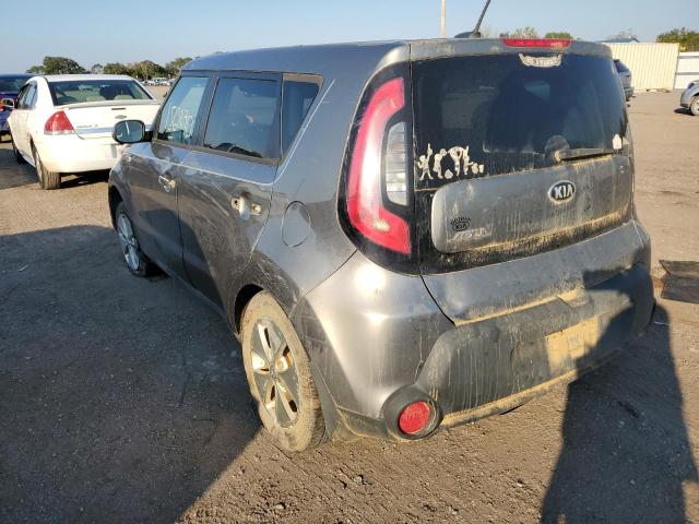 KNDJN2A27F7139849 - 2015 KIA SOUL GRAY photo 3