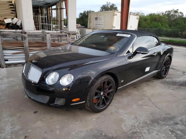 SCBDP3ZA2BC069996 - 2011 BENTLEY CONTINENTA BLACK photo 2