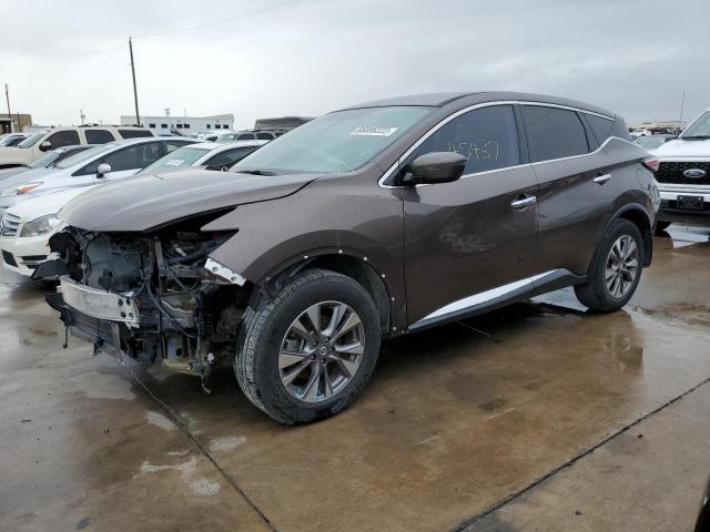 5N1AZ2MG9JN119162 - 2018 NISSAN MURANO S BROWN photo 1