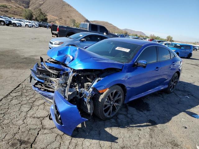 19XFC2F8XLE204455 - 2020 HONDA CIVIC SPOR 蓝色 照片 2