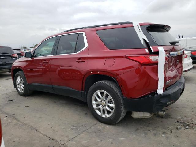 1GNERHKW2KJ318637 - 2019 CHEVROLET TRAVERSE L RED photo 2