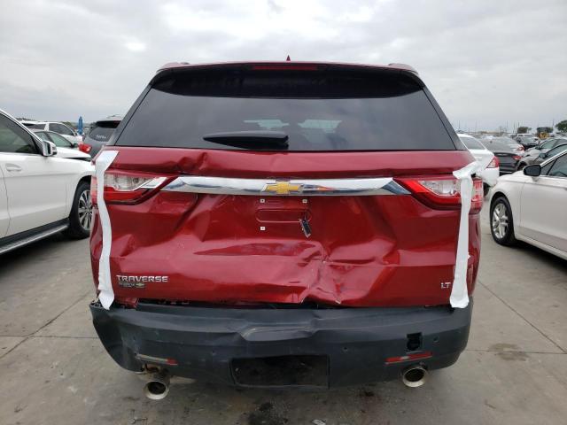 1GNERHKW2KJ318637 - 2019 CHEVROLET TRAVERSE L RED photo 6