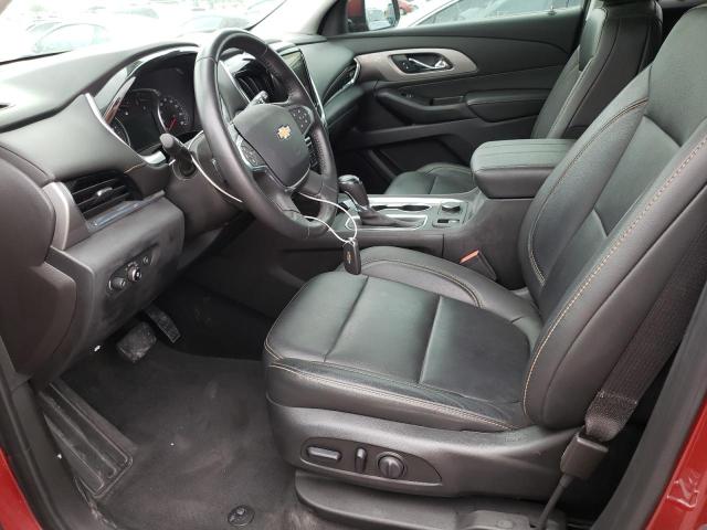 1GNERHKW2KJ318637 - 2019 CHEVROLET TRAVERSE L RED photo 7