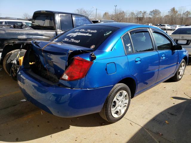 1G8AJ52F84Z208784 - 2004 SATURN ION LEVEL BLUE photo 4