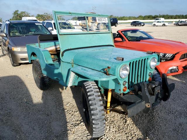 59420 - 1946 WILLY JEEP TEAL photo 1