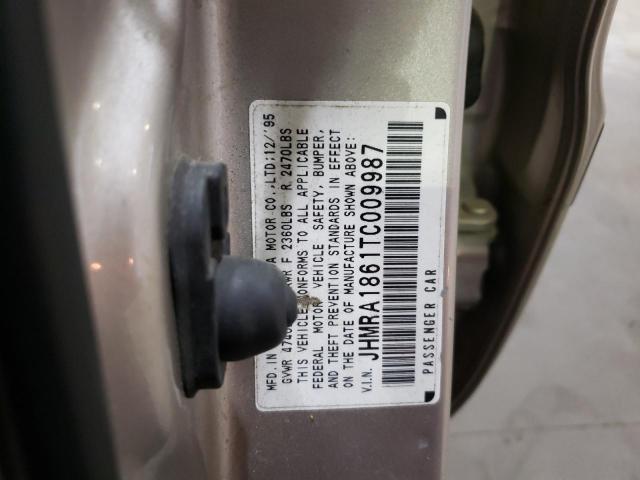 JHMRA1861TC009987 - 1996 HONDA ODYSSEY BA TAN photo 10