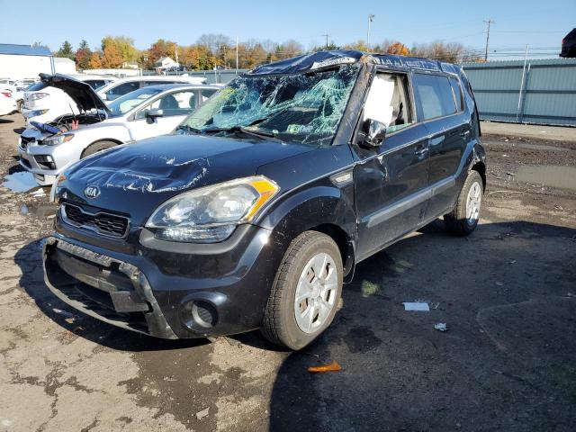 KNDJT2A52D7520540 - 2013 KIA SOUL BLACK photo 2